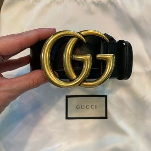 Double G, Gucci 150 Womens Belt Size 80